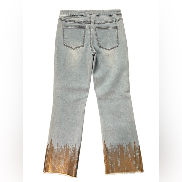 NWOT Tribal jeans-Audrey mid rise crop size 4 - Picture 2 of 10